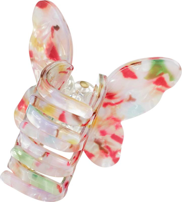 ebelin Pince à cheveux papillon multicolore 1 pièce