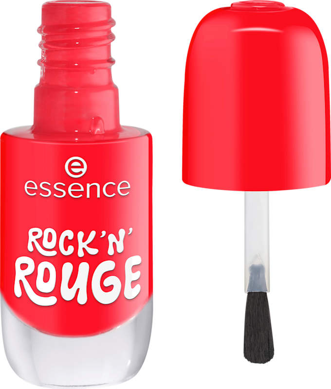 essence Vernis à ongles Gel 25 Rock 'N' Rouge, 8 ml