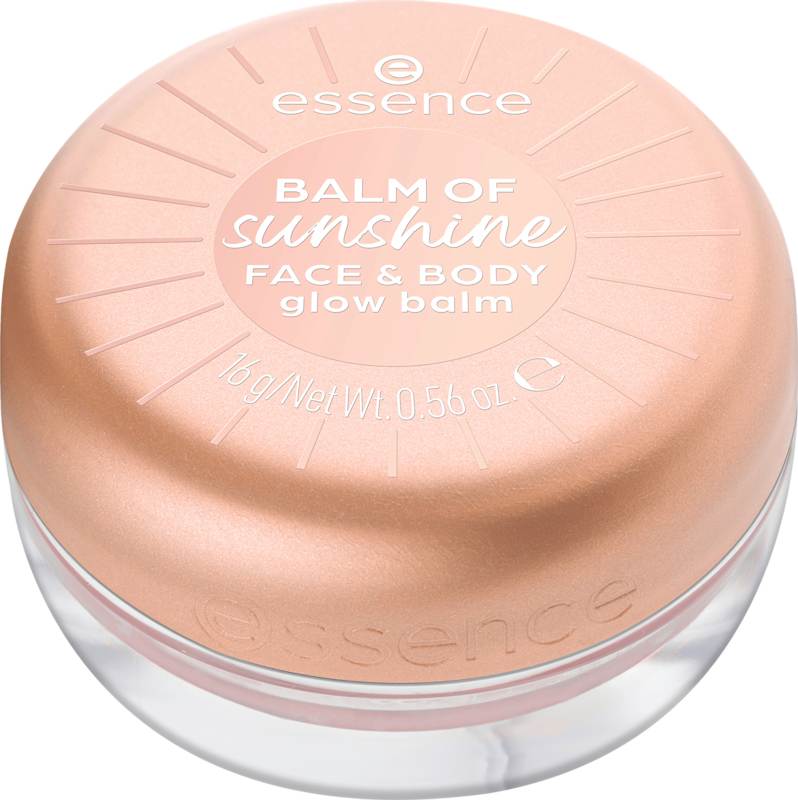 essence Baume corps Balm Of Sunshine Face & Body Glow 10 Obsession De La Lune, 16 g