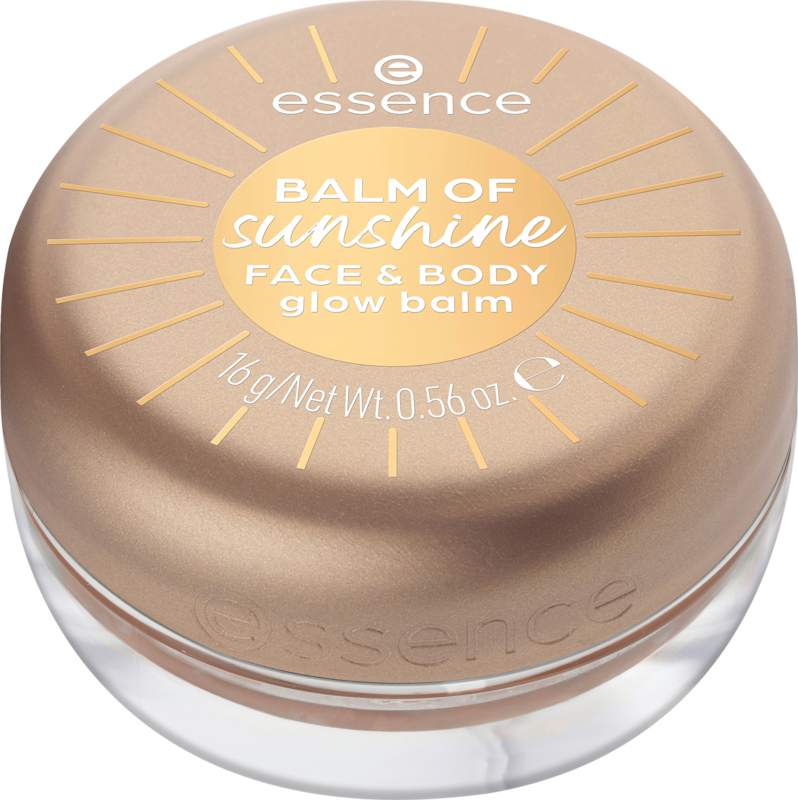 essence Baume corps Balm Of Sunshine Face & Body Glow 20 Séduction Du Soleil, 16 g