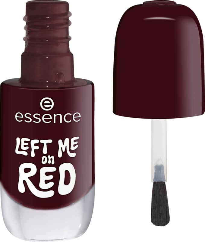 essence Vernis à ongles Gel 12 Left Me On Red, 8 ml