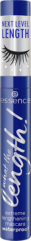essence Mascara What The Length! Extreme Lengthening Waterproof 02 Black, 10 ml