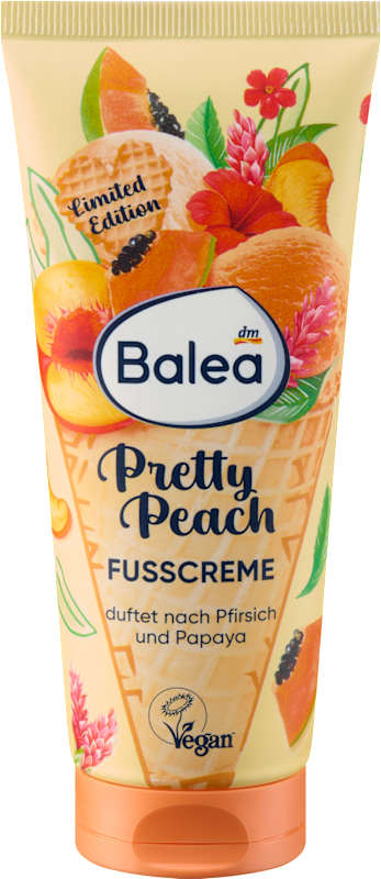 Balea Crème pieds Pretty Peach, 100 ml