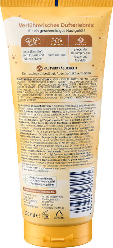 Balea Gel douche Beautiful Dreams, 200 ml