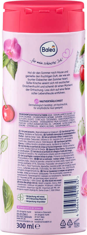 Balea Gel douche Very Cherry 300 ml