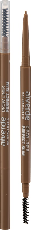 alverde NATURKOSMETIK Crayon à sourcils Brow Liner Perfect Slim 04 Macchiato, 0,05 g