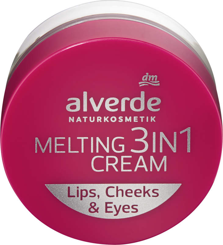 alverde NATURKOSMETIK Baume à lèvres Melting 3en1 Cream 10 6,5 ml
