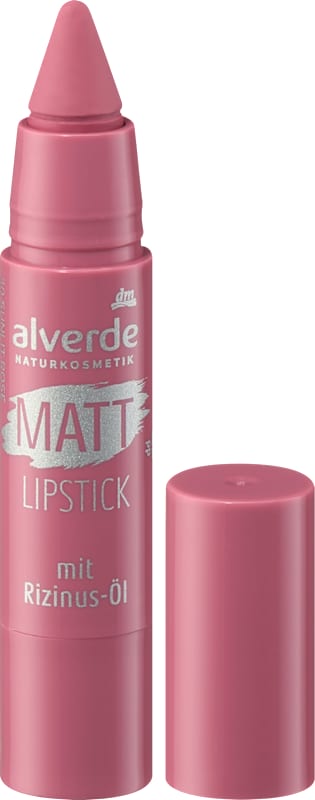 alverde Rouge à lèvres Mat 30 Sunlit Rosé 3 g