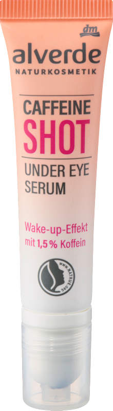 alverde NATURKOSMETIK Sérum contour des yeux Caffeine Shot 15 ml