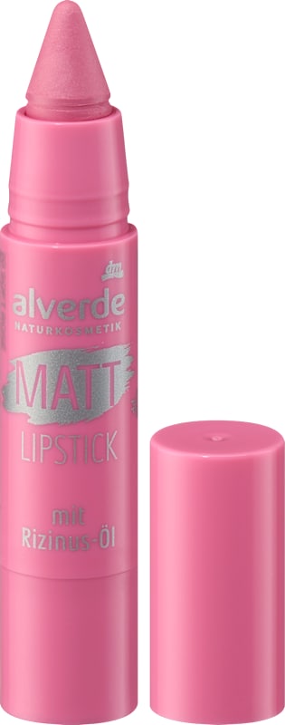 alverde NATURKOSMETIK Rouge à lèvres mat 20 Soft Rosé 3 g