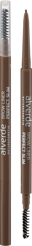 alverde NATURKOSMETIK crayon sourcils Brow Liner Perfect Slim 06 Espresso 0,05 g