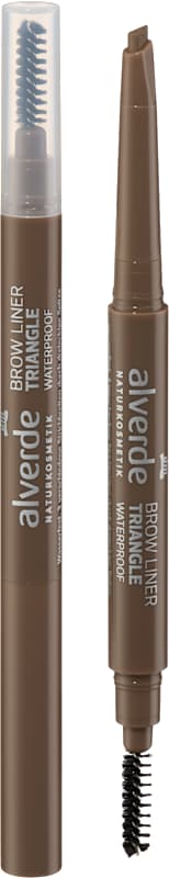 alverde NATURKOSMETIK Crayon sourcils Triangle Brow Line 06 Espresso 0,28 g