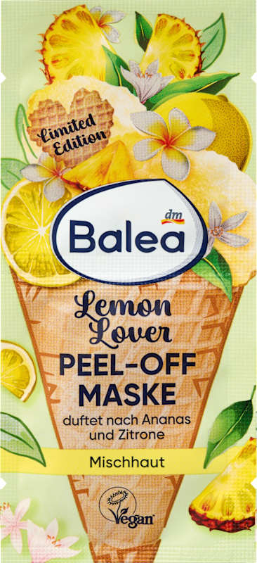 Balea Masque visage peel-off Lemon Lover 2x8ml 16 ml