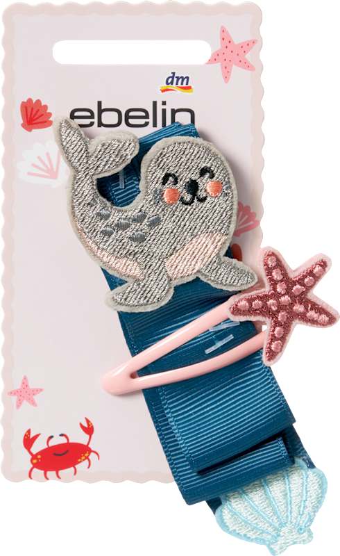ebelin organiseur pinces à cheveux avec phoque 2 pièces, 1 pièce