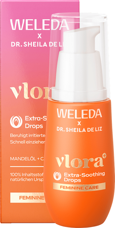 Weleda Intimpflege Extra Soothing Drops vlora+, 30 ml — produit allemand authentique au Maroc