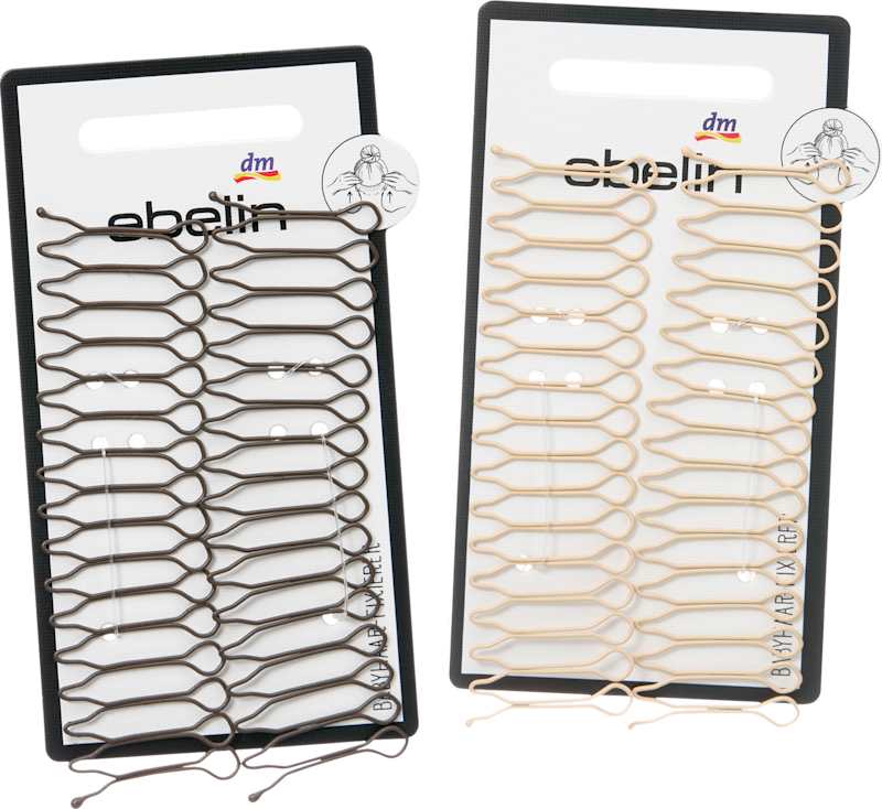 ebelin peignes maxi brun/blond 2 pièces