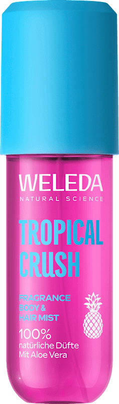 Weleda Brume corporelle Tropical Crush, 95 ml — produit allemand authentique au Maroc