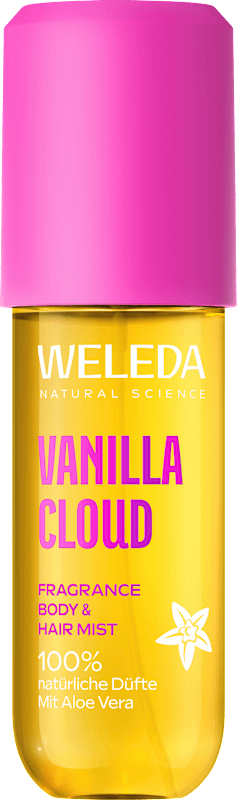 Weleda Brume corporelle Vanilla Cloud, 95 ml — produit allemand authentique au Maroc