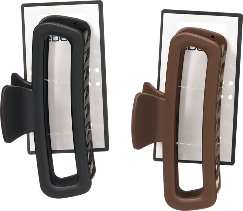 ebelin pince à cheveux maxi marron/noir 1 pièce