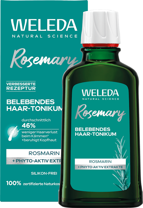 Weleda Cheveux-Tonikum Rosmarin, 100 ml — produit allemand authentique au Maroc