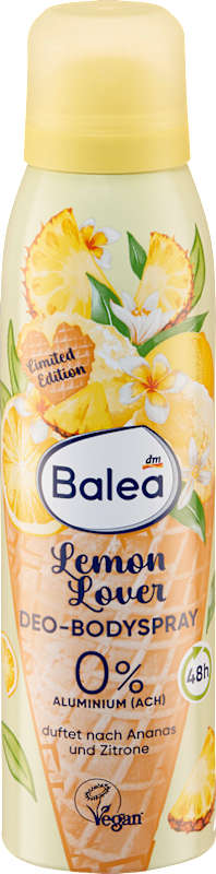 Balea déo spray corps Lemon Lover 150 ml