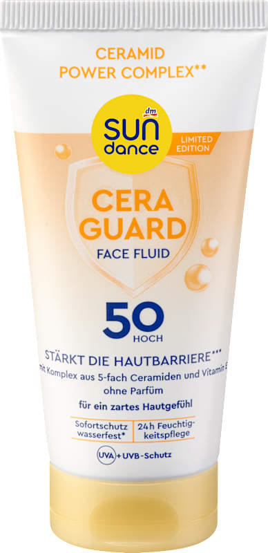 SUNDANCE Fluide solaire visage cera guard, LSF 50, 50 ml