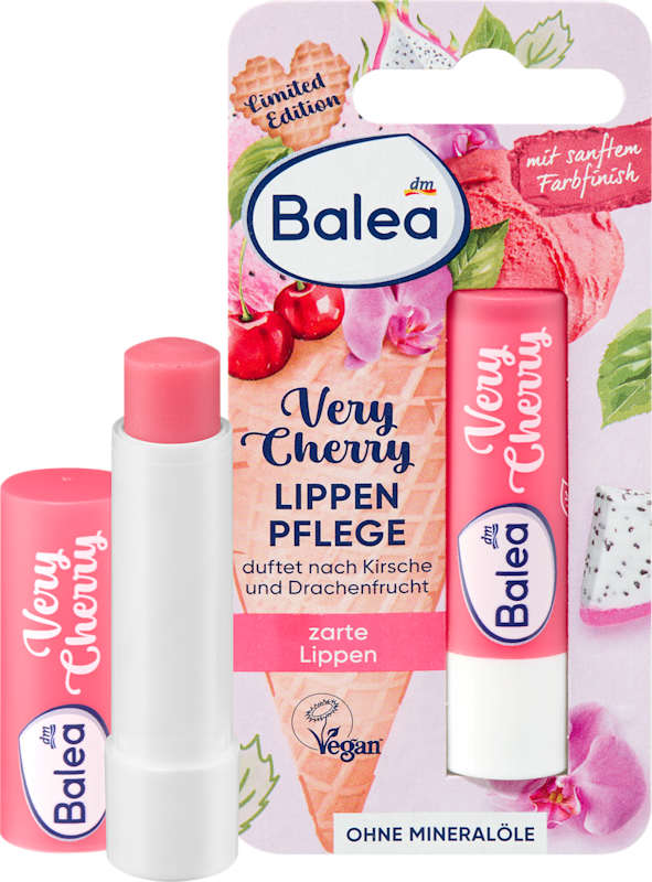 Balea Soin des lèvres Very Cherry, 4,8 g