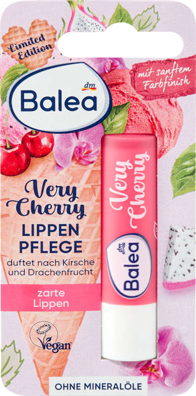 Balea Soin des lèvres Very Cherry, 4,8 g