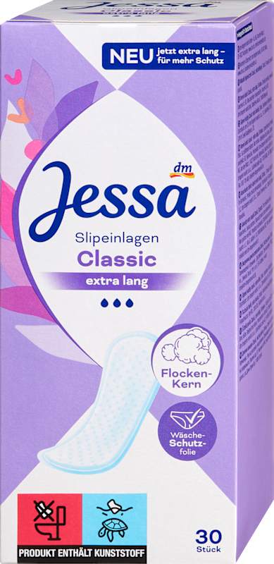 Jessa protège-slips Classic Extra Long 30 pièces