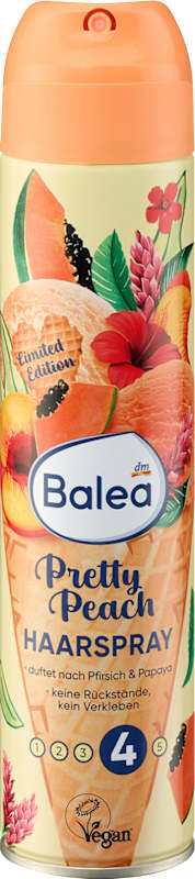 Balea laque cheveux Pretty Peach 300 ml