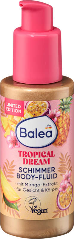 Balea fluide corps scintillant Tropical Dream 75 ml