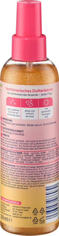 Balea Spray corporel scintillant Tropical Dream 200 ml