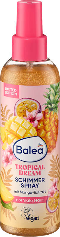 Balea Spray corporel scintillant Tropical Dream 200 ml