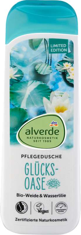 alverde NATURKOSMETIK Gel douche soin Glücksoase 250 ml