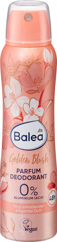 Balea Déodorant spray Golden Blush, 150 ml