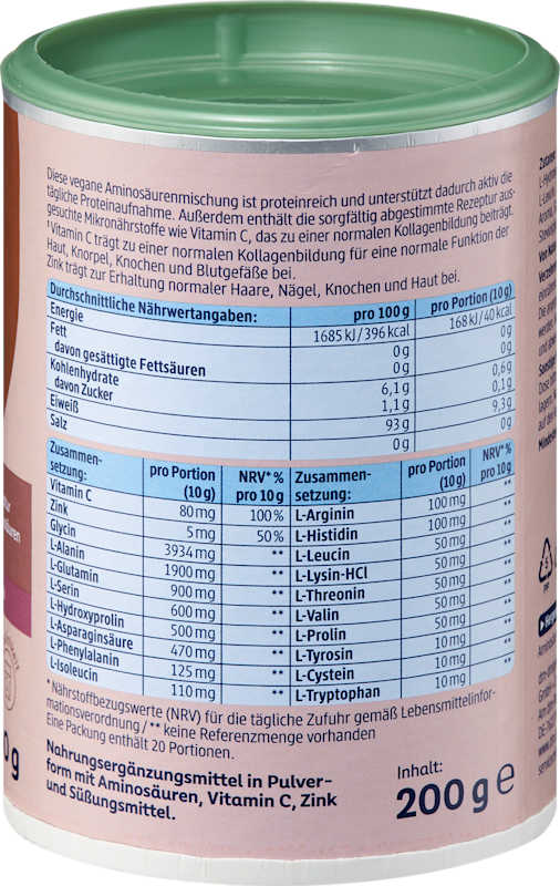 Mivolis poudre Collagen Support vegan 200 g