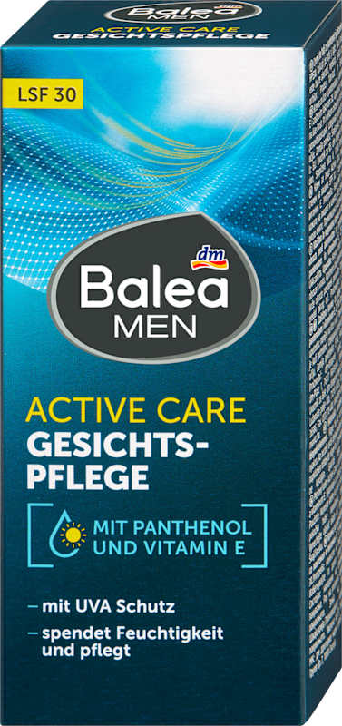 Balea MEN crème visage Active Care LSF 30 75 ml