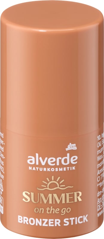 alverde NATURKOSMETIK bronzer stick Summer On The Go 10 5,5 g