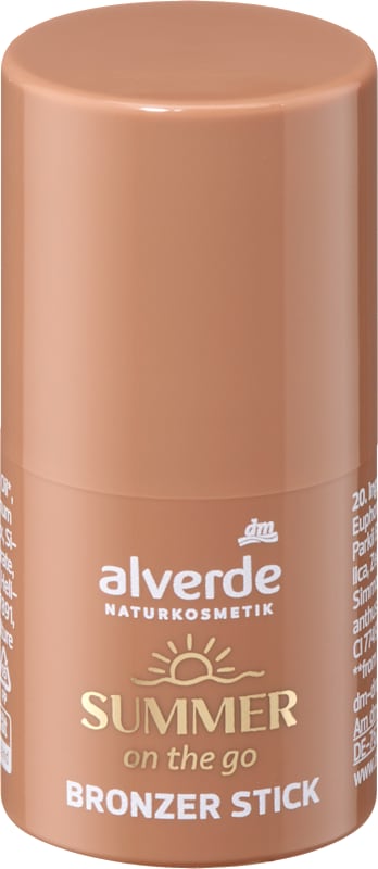 alverde NATURKOSMETIK Stick bronzant Summer On The Go 20 5,5 g