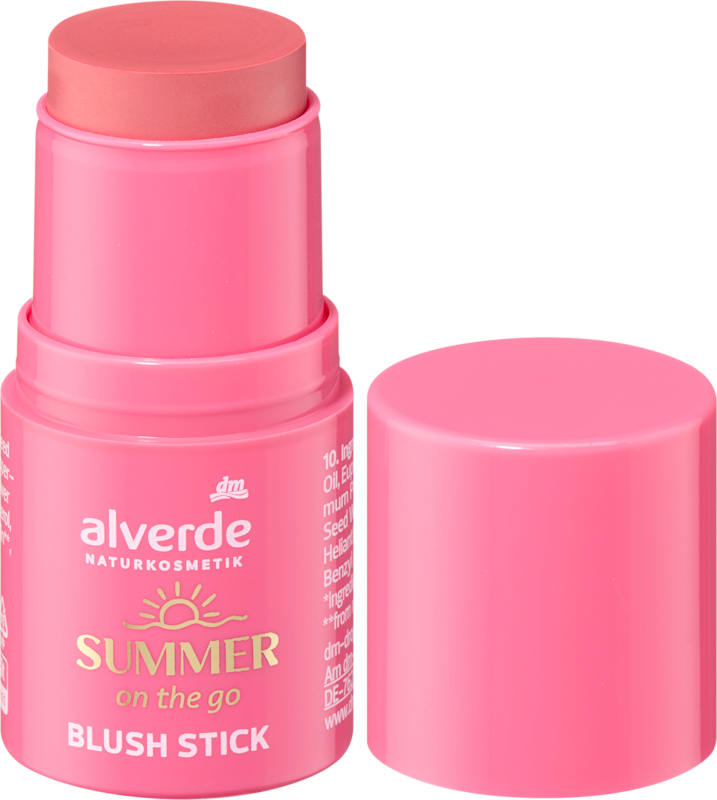 alverde NATURKOSMETIK Blush Stick Summer On The Go 10 5,5 g
