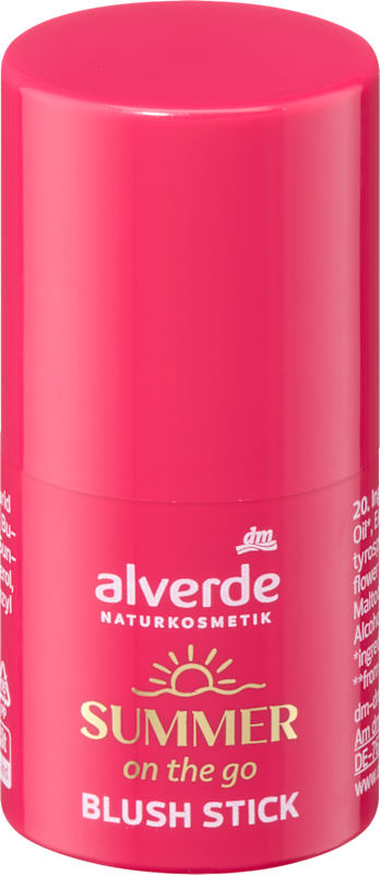 alverde NATURKOSMETIK Blush Stick Summer On The Go 20, 5,5 g
