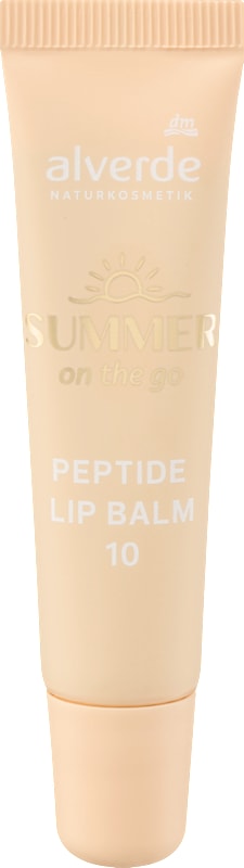 alverde NATURKOSMETIK Baume à lèvres Summer On The Go Peptide 10 15 ml
