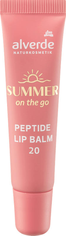alverde NATURKOSMETIK Baume à lèvres Summer On The Go Peptide 20 15 ml