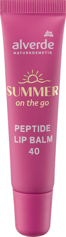 alverde NATURKOSMETIK baume à lèvres Summer On The Go Peptide 40 15 ml