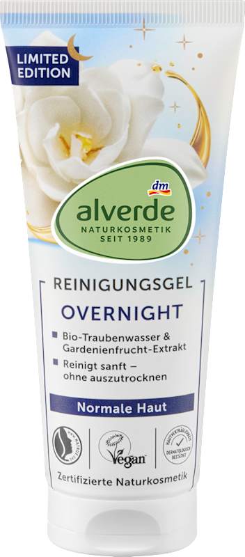 alverde NATURKOSMETIK gel nettoyant Overnight 100 ml