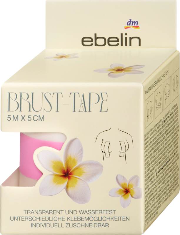 ebelin Ruban transparent pour le corps 5 m Touch of Summer 1 pièce