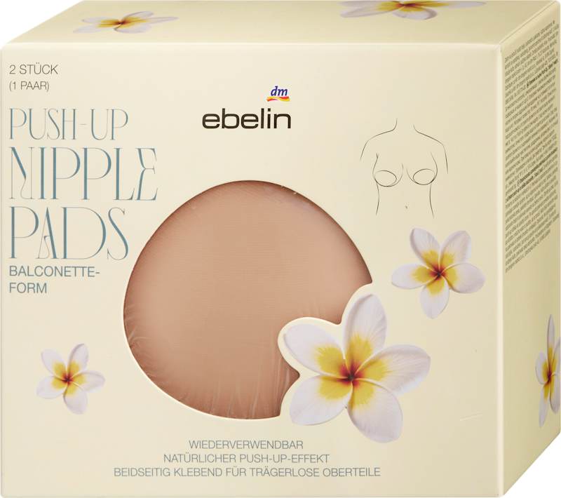 ebelin Coussinets push-up bandeau Touch of Summer 1 paire