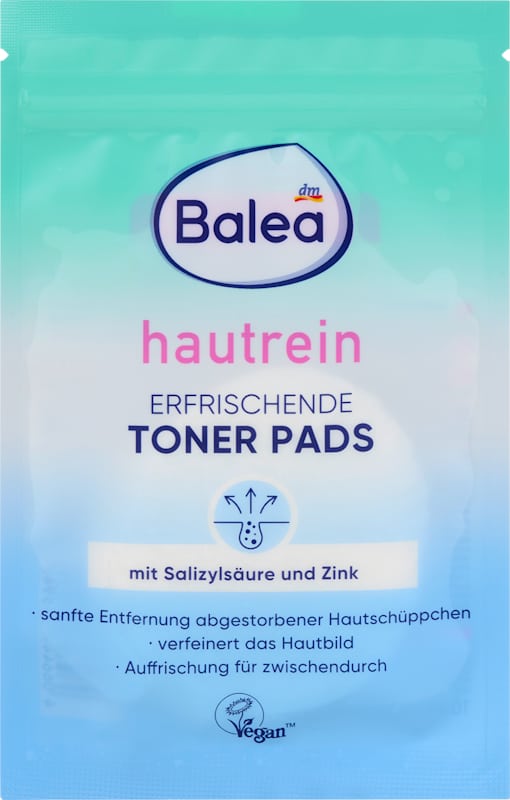 Balea Disques toniques peau nette rafraîchissants 10 pcs