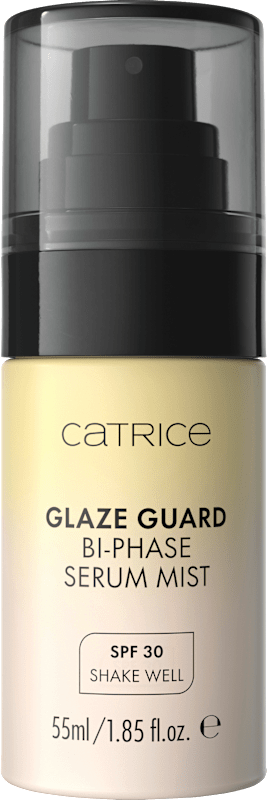 Catrice Spray fixateur Glass Cloud Glaze Guard Bi-Phase Serum Mist, 55 ml — produit allemand authentique au Maroc