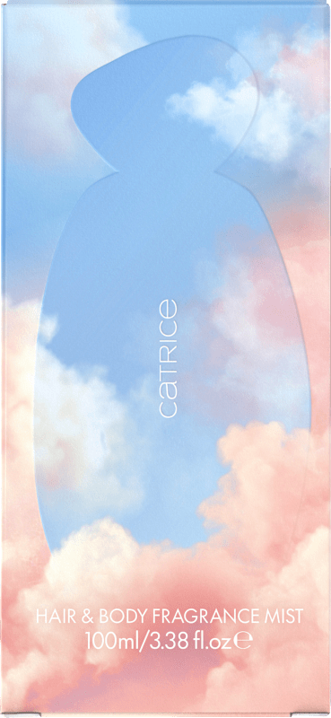 Catrice Brume corporelle Glass Cloud Hair & Body Fragrance Mist C010 Clouds of Seoul, 100 ml — produit allemand authentique au Maroc